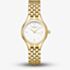 ROSEFIELD Ladies Muse White Dial Golden Bracelet Watch MUWGSG-MU01