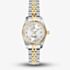 Jacques du Manoir Ladies Inspiration Elegance 26mm Silver Dial Two Tone Bracelet Watch NRO.08