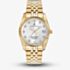Jacques du Manoir Ladies Inspiration Elegance Silver Dial Gold Tone Bracelet Watch NRO.11