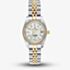 Jacques du Manoir Ladies Inspiration Elegance 26mm Silver Dial Two Tone Bracelet Watch NROP.08