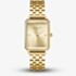 ROSEFIELD Ladies Octagon Champagne Dial Golden Bracelet Watch OCGSG-O65