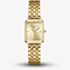 ROSEFIELD Ladies Octagon XS Champagne Dial Golden Bracelet Watch OCGSG-O82