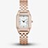 ROSEFIELD Ladies Ivy White Dial Rose Gold Bracelet Watch OCWRSR-OC04