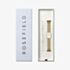ROSEFIELD Ladies Octagon XS White Dial Golden Bracelet Watch & Three Pave Crystal Heart Bracelet Gift Set OWGHG-X296