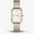 ROSEFIELD Ladies Octagon Silver Dial Two Tone Bracelet Watch OWSSSG-O48