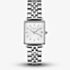 ROSEFIELD Ladies Boxy XS White Dial Bracelet Watch QMWSS-Q020