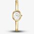ROSEFIELD Ladies Studio Bangle S White Mother of Pearl Dial Golden Bangle Bracelet Watch STWGSG-ST04