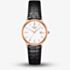 Tissot Ladies Goldrun 18k Yellow Gold Black Leather Strap Watch T922.210.76.011.00
