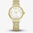 Swarovski Ladies Imber Golden White Dial Bracelet Watch 5718169