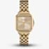 Olivia Burton Grosvenor Champagne Sunray Dial Watch 24000084