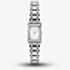 Olivia Burton Mini Grove Silver Rectangle Watch 24000281