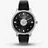 Olivia Burton Beaulieu Black Dial Crystal Set Watch 24000301
