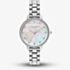 Olivia Burton Ladies Captivate Silver Bracelet Watch 24000346