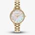 Olivia Burton Ladies Captivate Gold Plated Bracelet Watch 24000347
