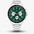 Tommy Hilfiger Mens Clark Green Dial Bracelet Watch 1792211