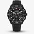 Tommy Hilfiger Mens TH-Regatta Black Rubber Strap Watch 1792233