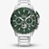 Tommy Hilfiger Mens Bank Chronograph Green Dial Bracelet Watch 1792293