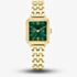 Tommy Hilfiger Ladies Mia Green Dial Gold Tone Watch 1782858
