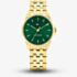 Tommy Hilfiger Ladies Jade Gold Tone Green Dial Watch 1782799