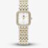 Tommy Hilfiger Ladies Abby Two Tone Square Silver Dial Bracelet Watch 1782922