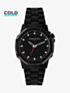KAMAWATCH Castell Myst Black and Grey Camo Plastic Bracelet Watch KWP18