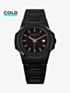 KAMAWATCH Vintage Dynamo Black and Green Camo Plastic Bracelet Watch KWP21