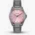HUGO Mens #Seam Pink & Grey Bracelet Watch 1530454
