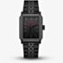 HUGO Mens #Steeze Rectangle Black Dial Bracelet Watch 1530483