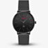 HUGO Mens #Style 3H Black Dial Mesh Bracelet Watch 1530474