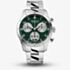 Alpina Mens Startimer Pilot Stainless Steel Chronograph Watch AL-372GRS4S26B