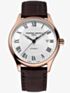 Frederique Constant Mens Classic Rose Gold Plated Watch FC-303MC5B4