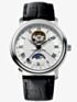 Frederique Constant Mens Heartbeat Moonphase White Dial Watch FC-335MC4P6