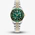 Jacques du Manoir Ladies Inspiration Active Two Tone Green Dial Watch JWL05004