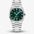 Jacques du Manoir Mens Horizon Green Dial Bracelet Watch JWG03503