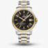  Swiss Military Mens Classic Two-Tone Black Dial Watch SM30200.04