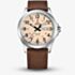  Swiss Military Mens Classic Brown Dial Leather Strap Watch SMP36040.29