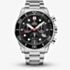 Swiss Military Mens Military XL Chronograph Black Dial Bracelet Watch SM34101.01