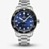 Swiss Military Mens Automatic Dive Blue Dial Bracelet Watch SMA34106.02