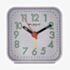  Hometime Standard White Square Alarm Clock 5154W