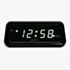 Acctim Cory Black LED Smart Connector Alarm Clock 16542