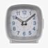 Hometime Silver Cushion Shaped Alarm Clock 5205S