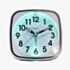 Hometime Square White Alarm Clock 9767W
