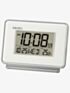 Seiko Clocks White Digital Dual Alarm Clock QHL068W