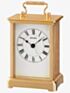 Seiko Clocks Gold Metal Mantel Clock QHE093G