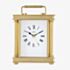 Acctim Marlow Gold Done White Dial Carriage Clock 37048