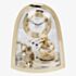 Rhythm Arched Top Spiral Pendulum Mantel Clock 4SG607WS65