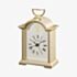 Seiko Clocks Gold Plated Mantel & Carriage Clock QHE004G