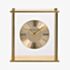 WM Widdop Golden Square Mantel Clock W3428