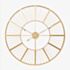 Acctim Gardener Gold Tone XXL Wall Clock 29688