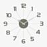 Acctim Astraea Grey & Silver Wall Clock 29027